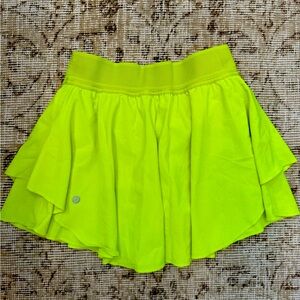 Lime Green Tennis Skirt